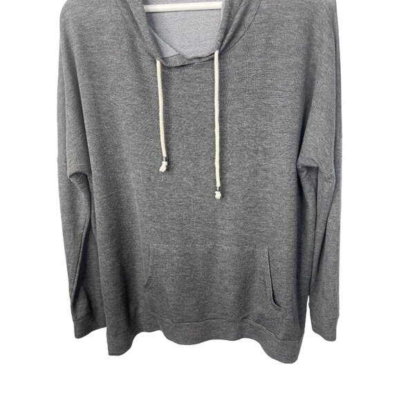 Tresics Gray Hoodie Women’s Small Pullover Lightweight Athleisure Top - Picture 3 of 13